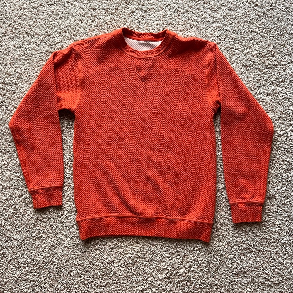 Lululemon orange sweatshirt